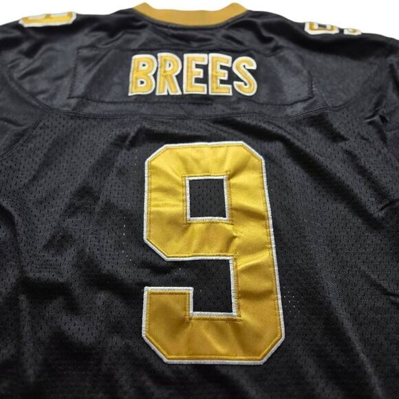 NFL New Orleans Saints Brees On Field Reebok Jersey XL 16/18 youth - Picture 4 of 5